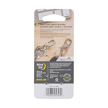 Amazon.com: Nite Ize Z-Series Dual Carabiner, Double Gated